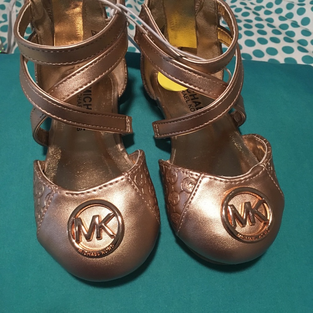 Rose Gold Baby Shoes